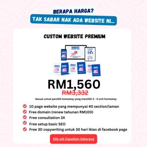 Service Custom Website Premium